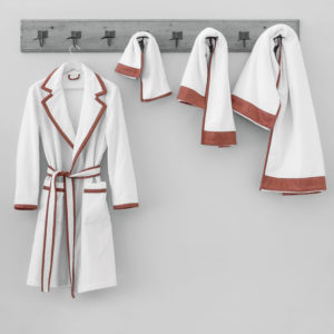 Quagliotti bathrobe towels styling design home decor