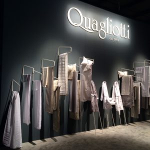 Quagliotti home decoration hanging bathrobe pillows spatial design styling