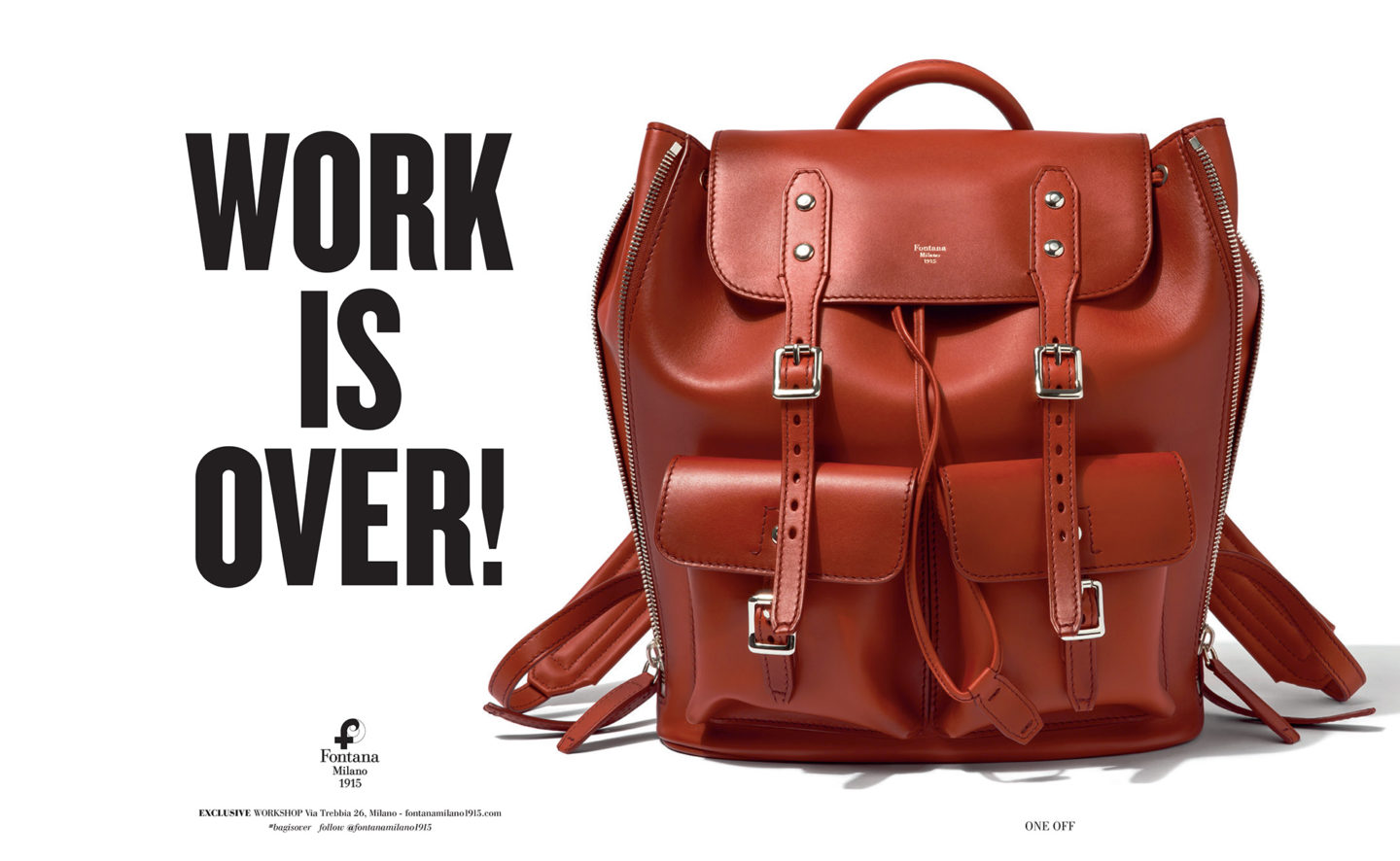 Fontana milano 1915 backpack styling