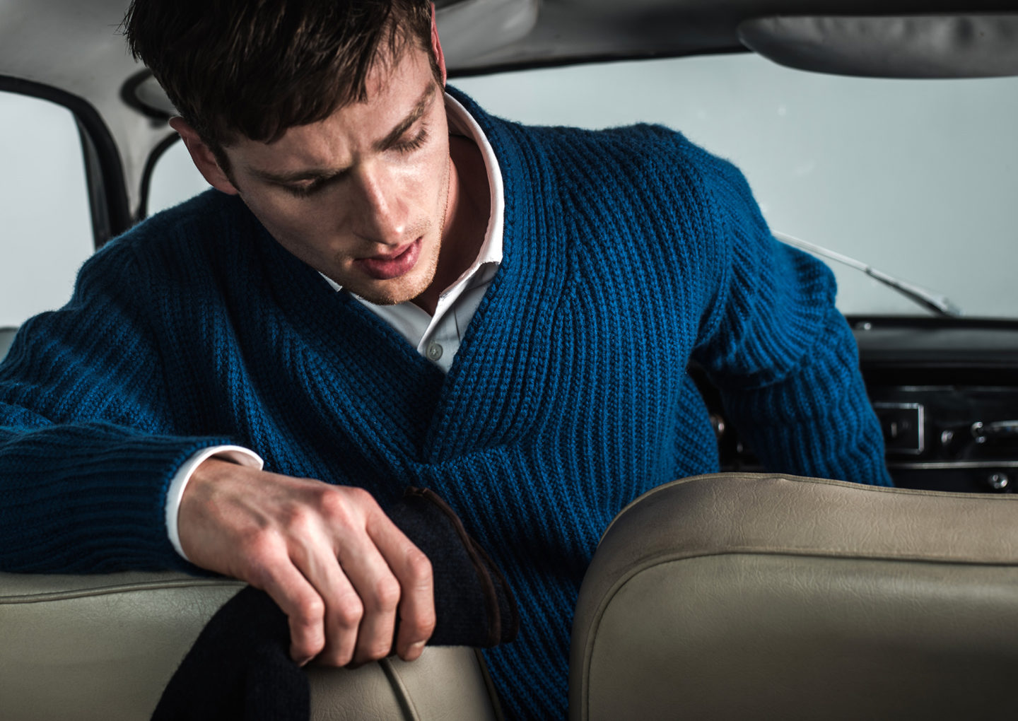 Svevo parma catalogue styling sweater vintage car cashmere ribbed