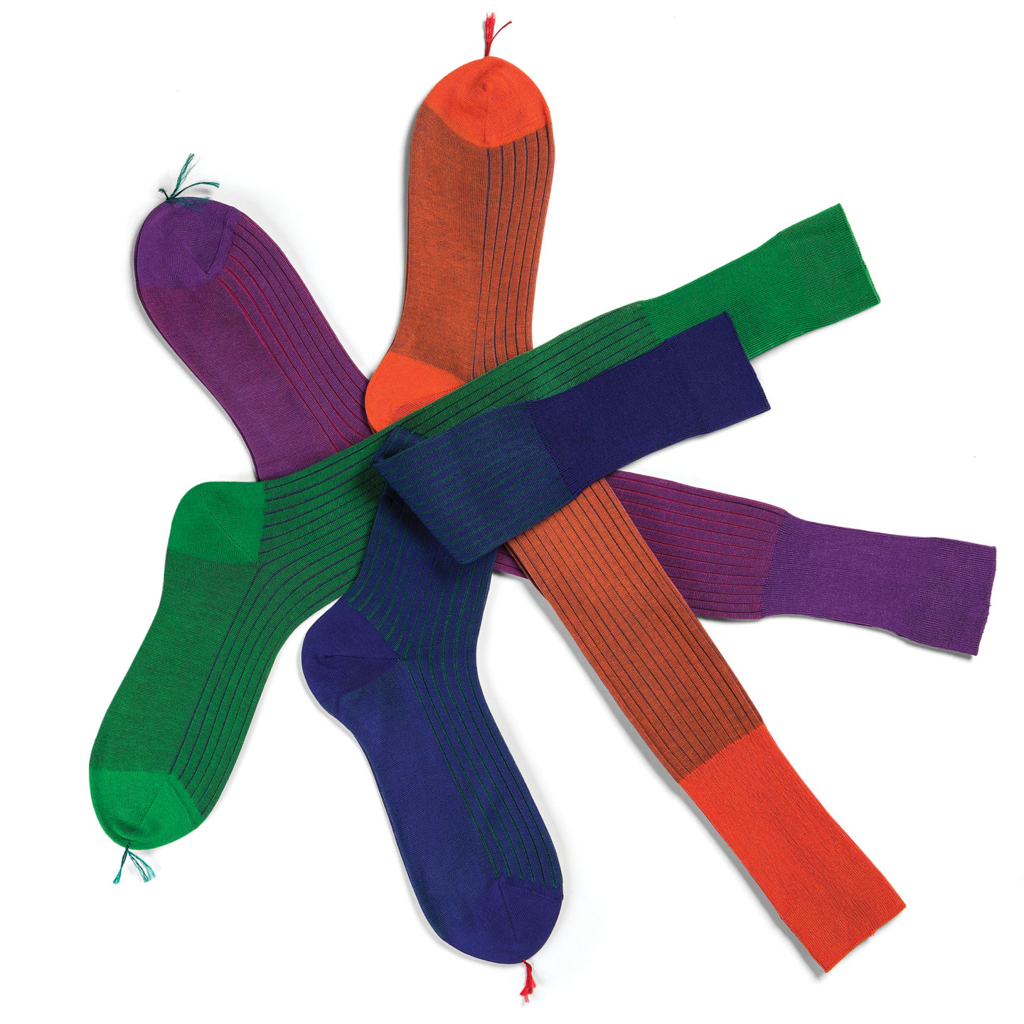 Bresciani calzificio socks styling cotton colors