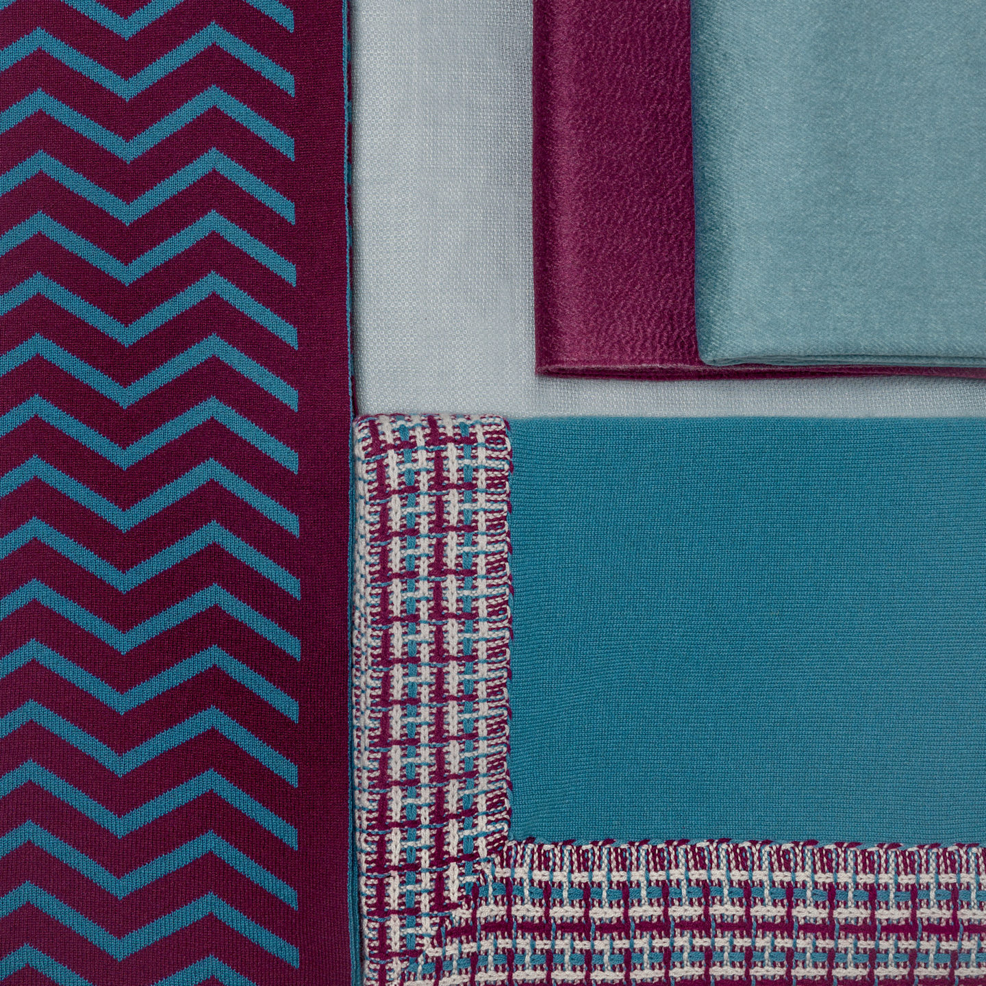 Masserano Cashmere throw product design burgundy blue