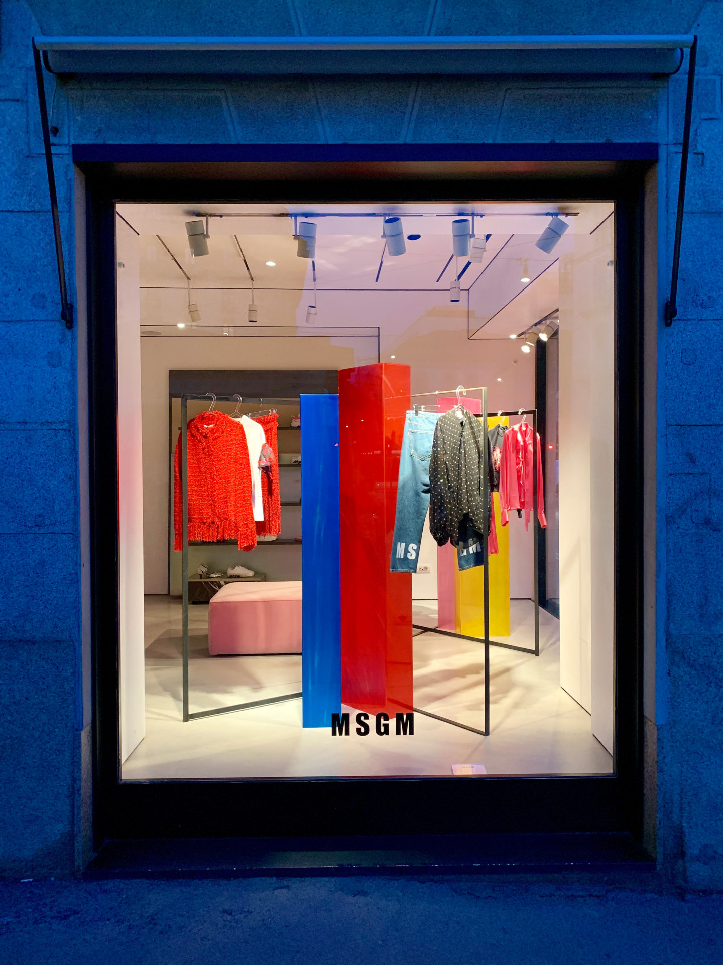 MSGM window design milano jelly