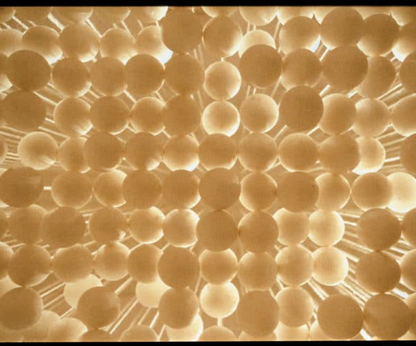 Agnona Spatial design, white eggs