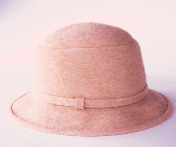 Agnona cashmere pink hat